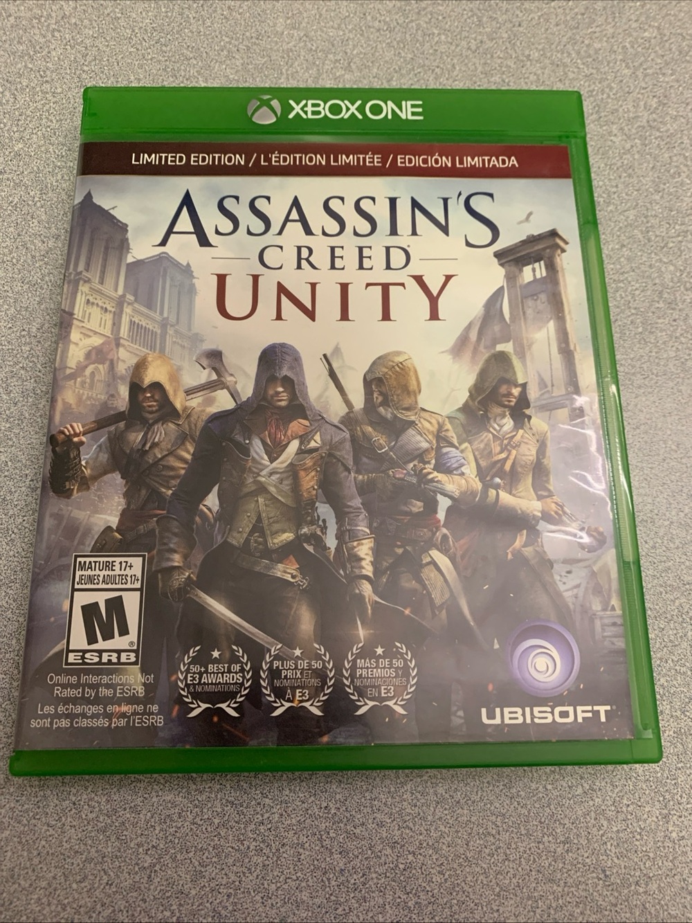 Assassin's Creed Unity Microsoft Xbox One Game - CIB complete